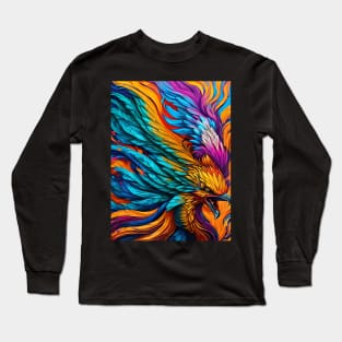 Flying Bright Phoenix Long Sleeve T-Shirt